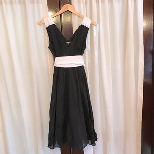 Dimri Black White Cotton Dress Small S